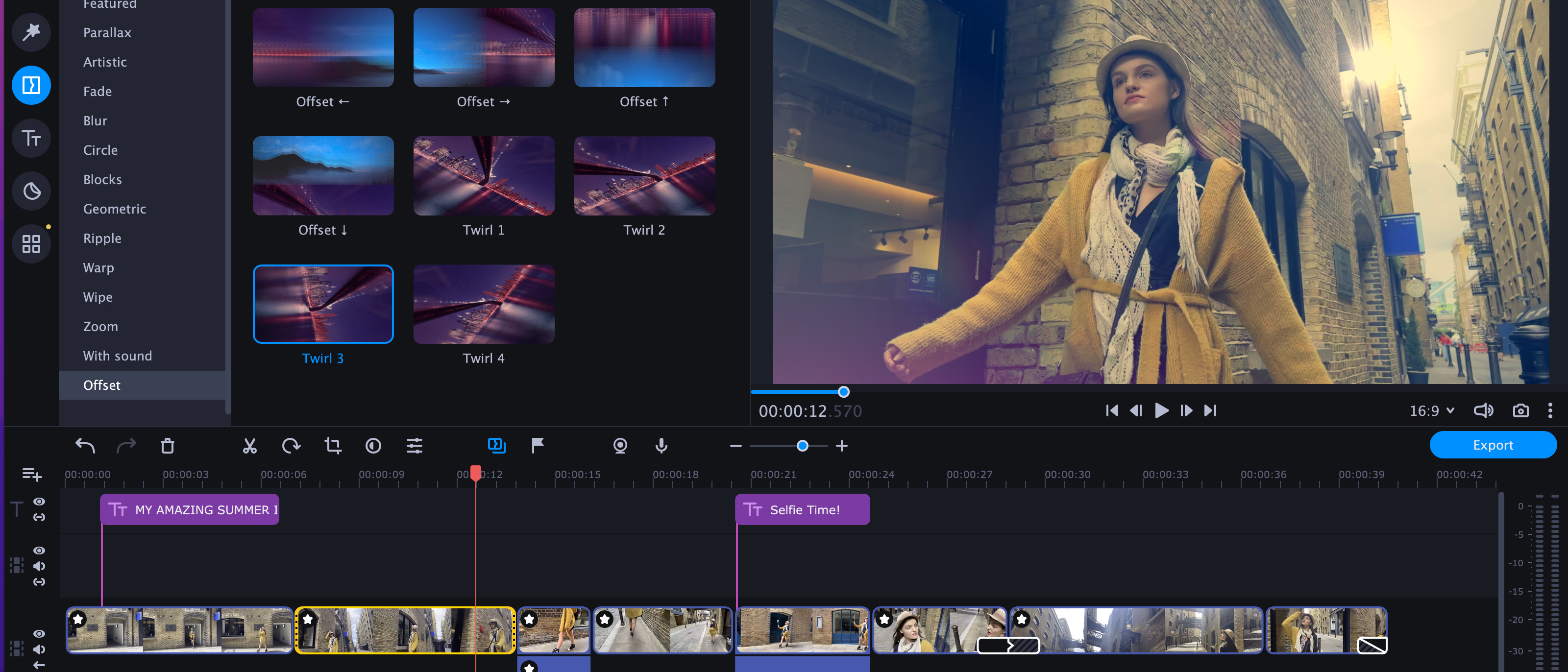 Movavi Video Editor 2022 Plus screenshot 2
